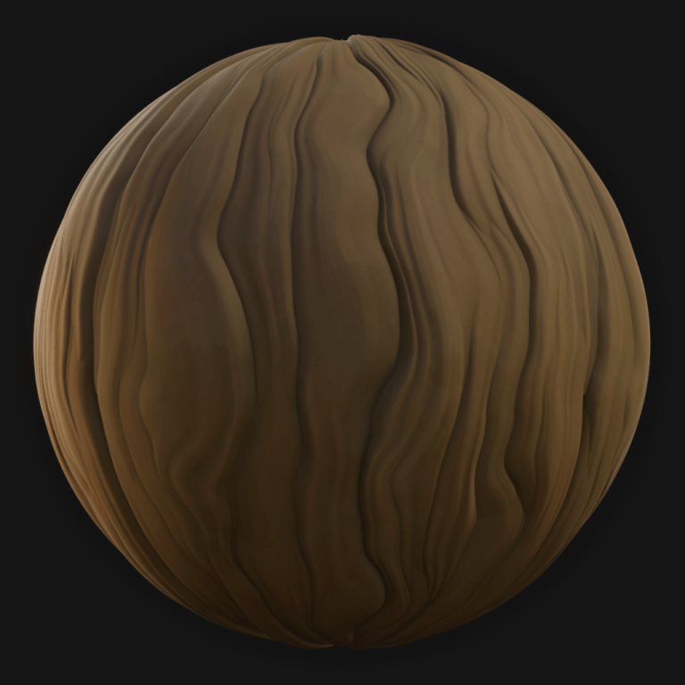 Bark 01 - FreeStylized PBR Material