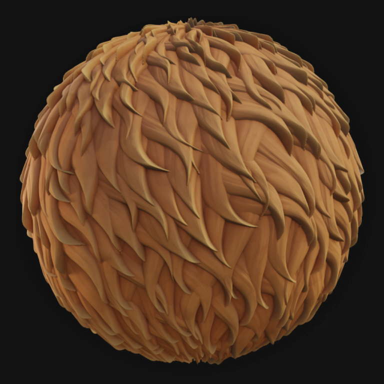 Fur 02 - FreeStylized PBR Material