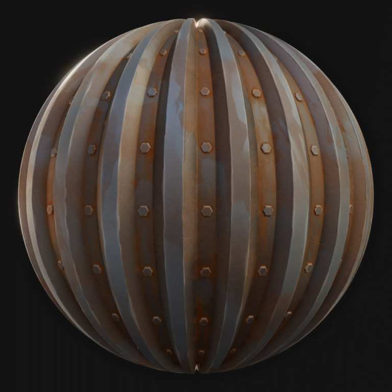 Metal 03 - FreeStylized PBR Material