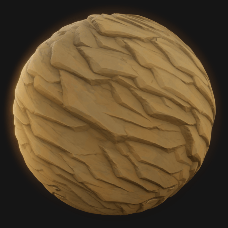 Rock 01 - FreeStylized PBR Material