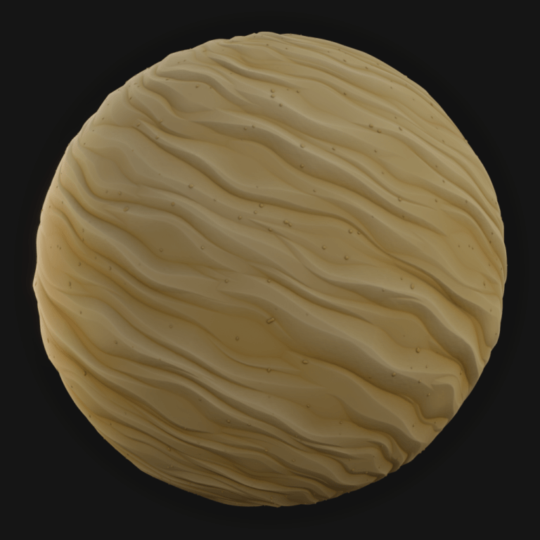 Sand 04 - FreeStylized PBR Material
