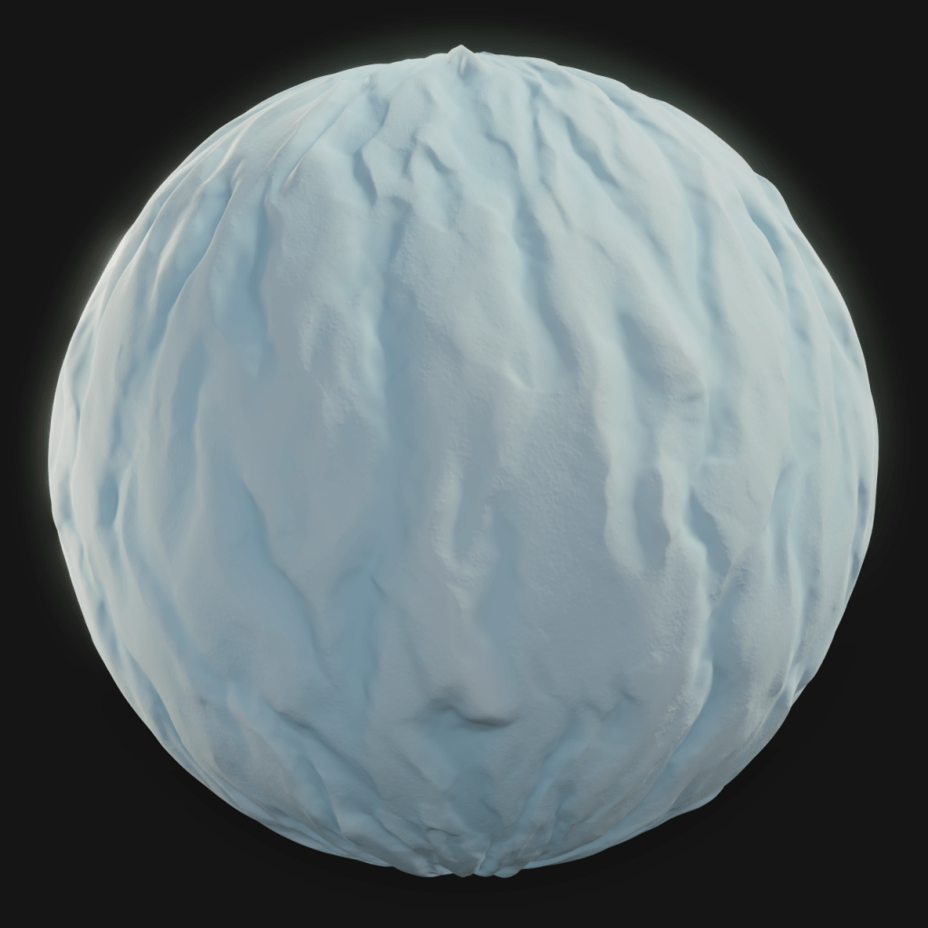 Snow 01 - FreeStylized PBR Material