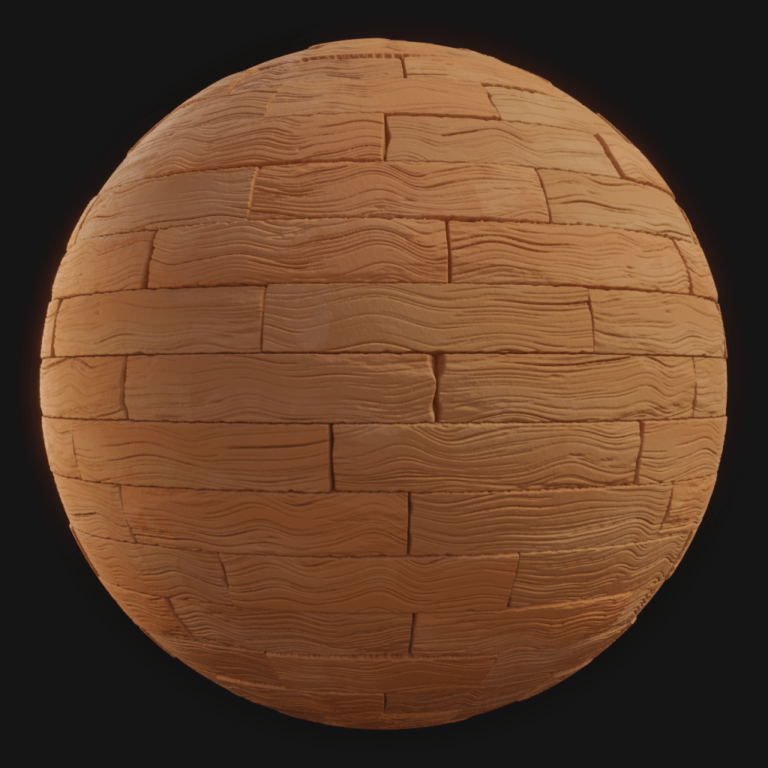 Wood Planks 04 - FreeStylized PBR Material