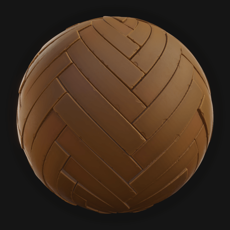 Wood Planks 09 - FreeStylized PBR Material
