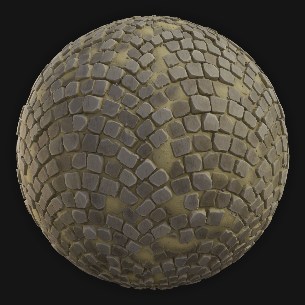 Cobblestone 01 - FreeStylized PBR Material