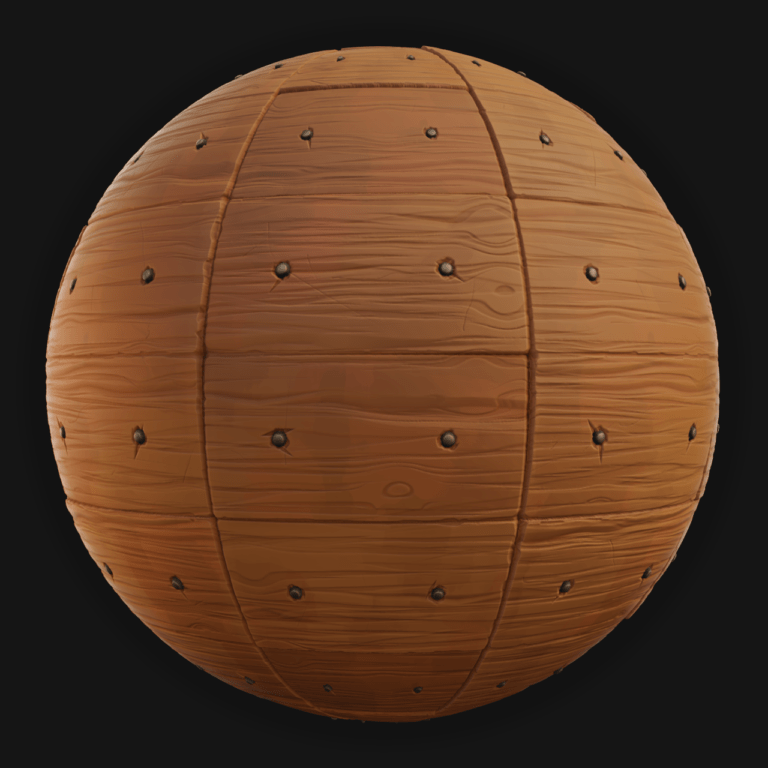 Wood Planks 10 - FreeStylized PBR Material