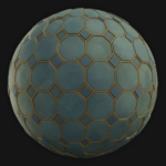 Floor Tiles 03 - FreeStylized PBR Material