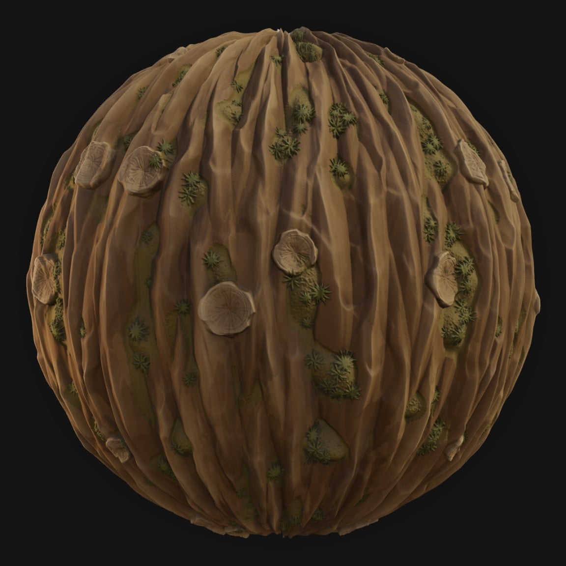 Bark 04 - FreeStylized PBR Material