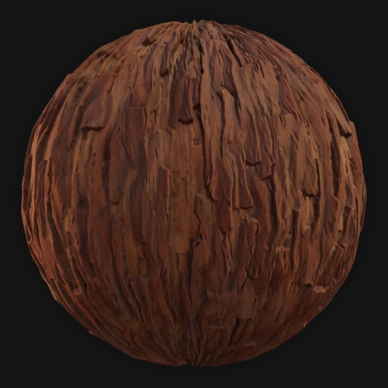 Bark 07 - FreeStylized PBR Material