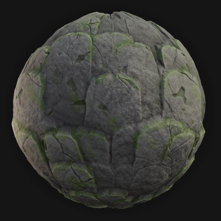 Cliff Rocks 02 - FreeStylized PBR Material