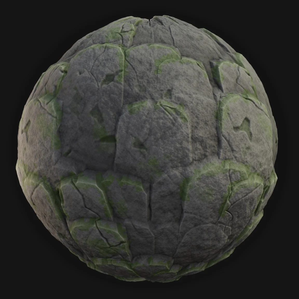 Cliff Rocks 02 - FreeStylized PBR Material