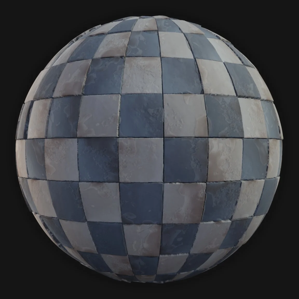 Floor Tiles 06 - FreeStylized PBR Material