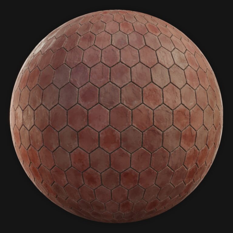 Ground Tiles 15 - FreeStylized PBR Material