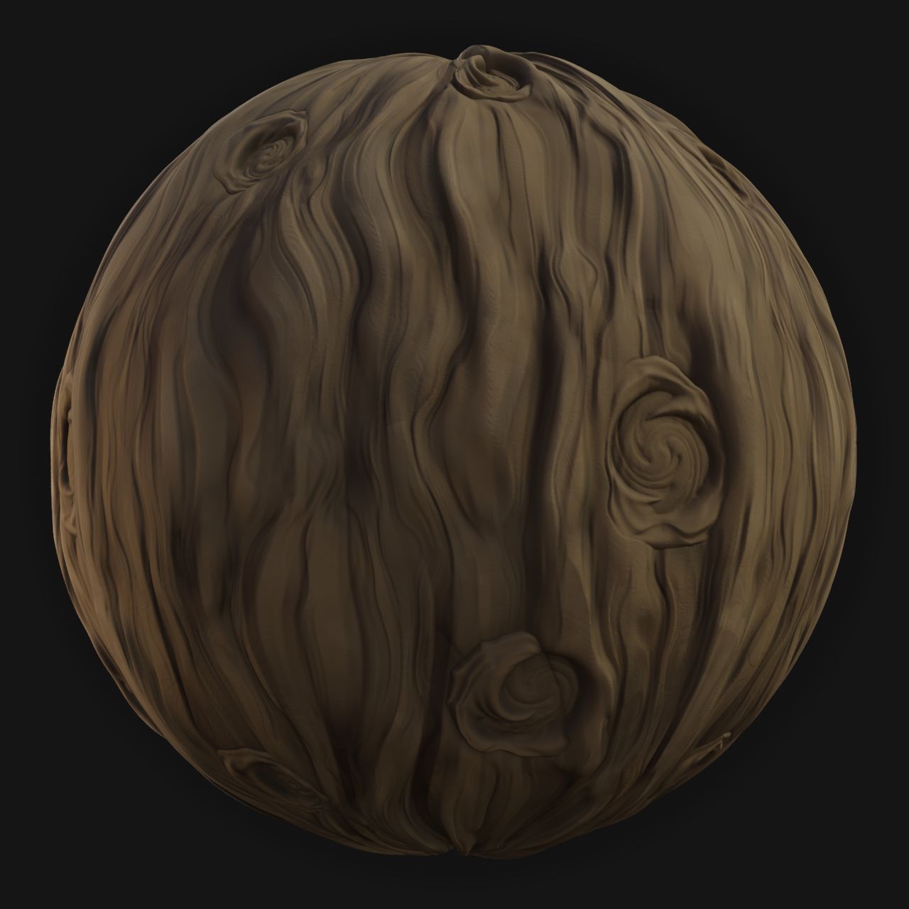 Bark 09 - FreeStylized PBR Material