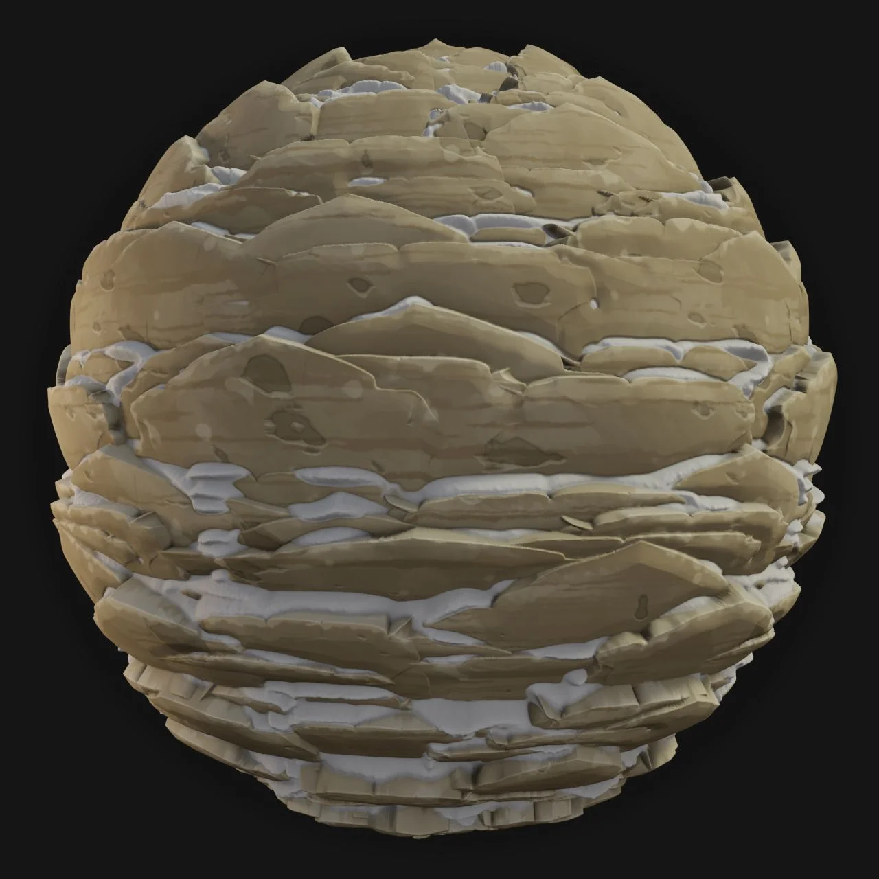 Cliff Rocks 04 - FreeStylized PBR Material
