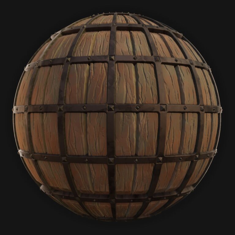 Wood 05 - FreeStylized PBR Material