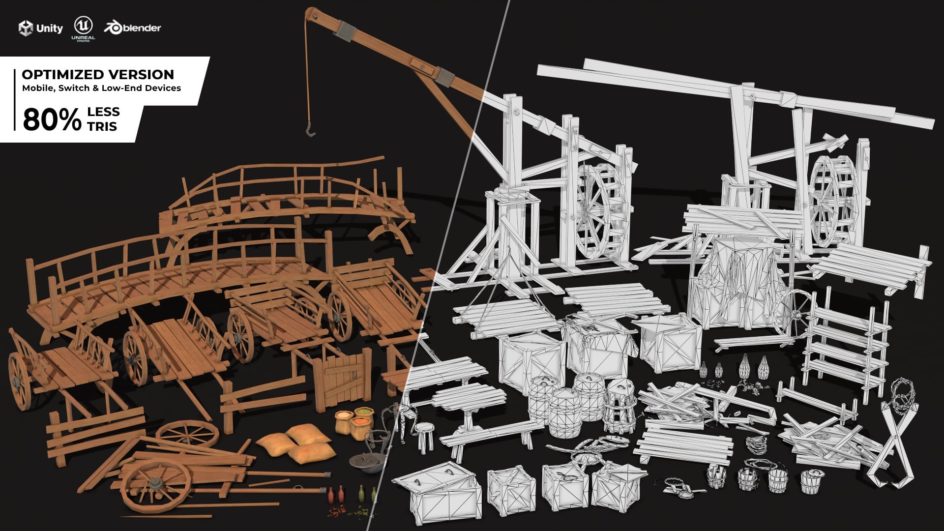 stylized assets pack 6