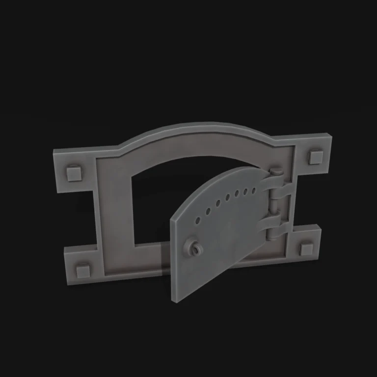 Stylized 3D Model oven_frame_01