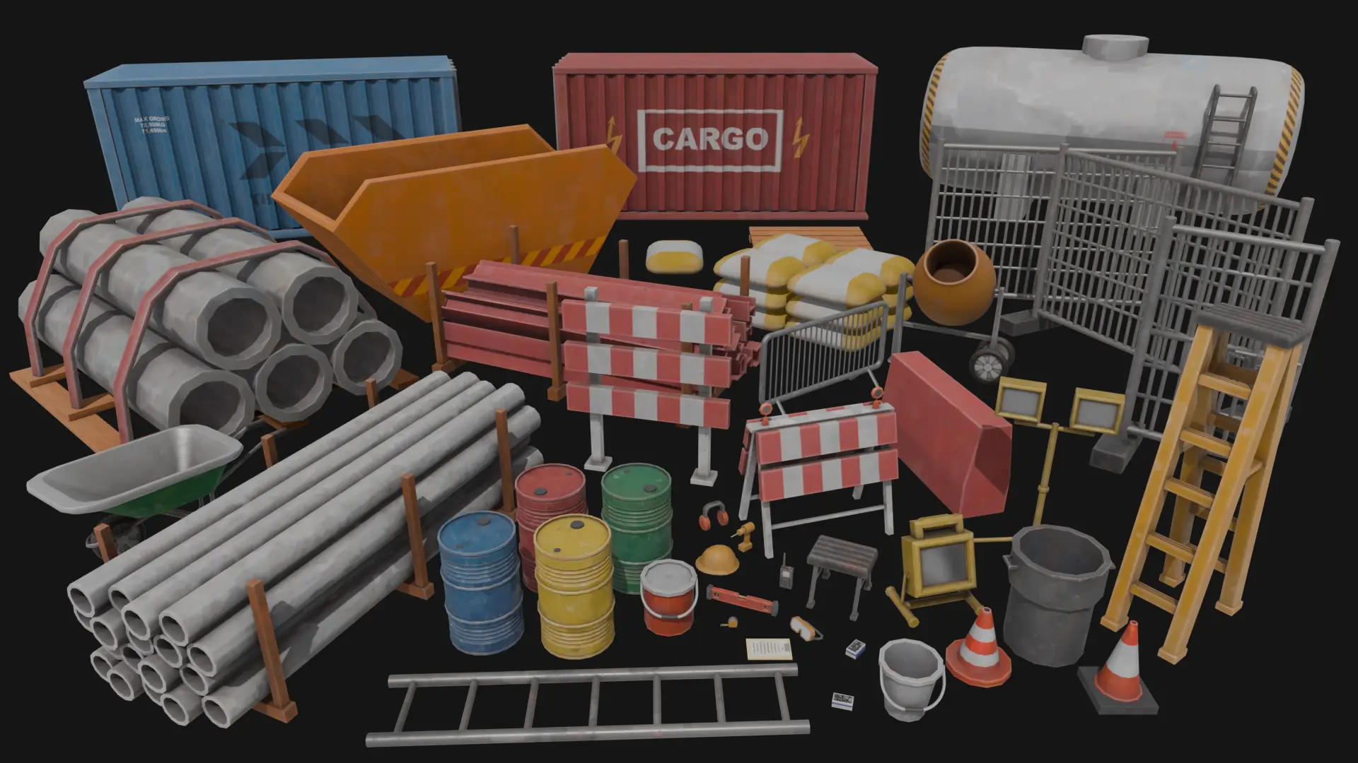 stylized assets pack