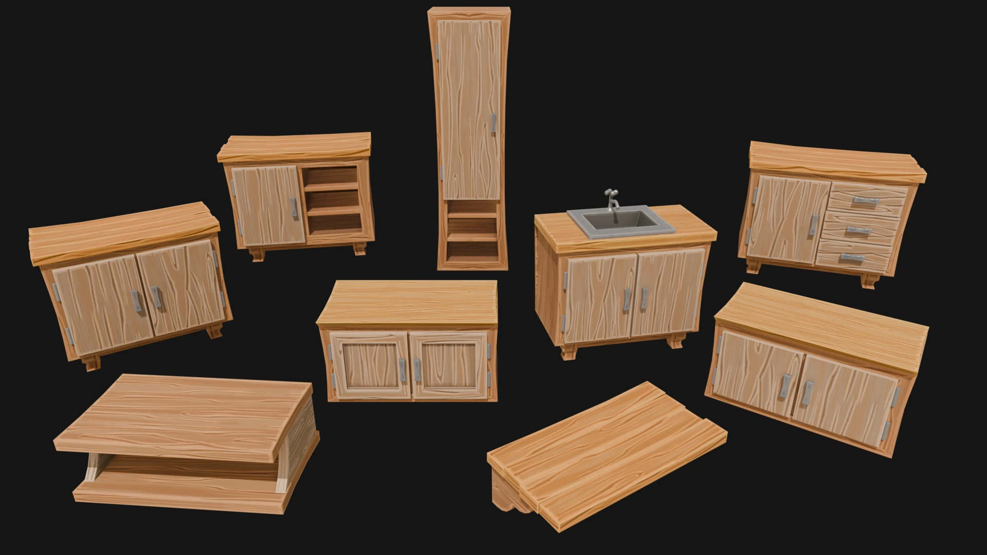 stylized assets pack 5
