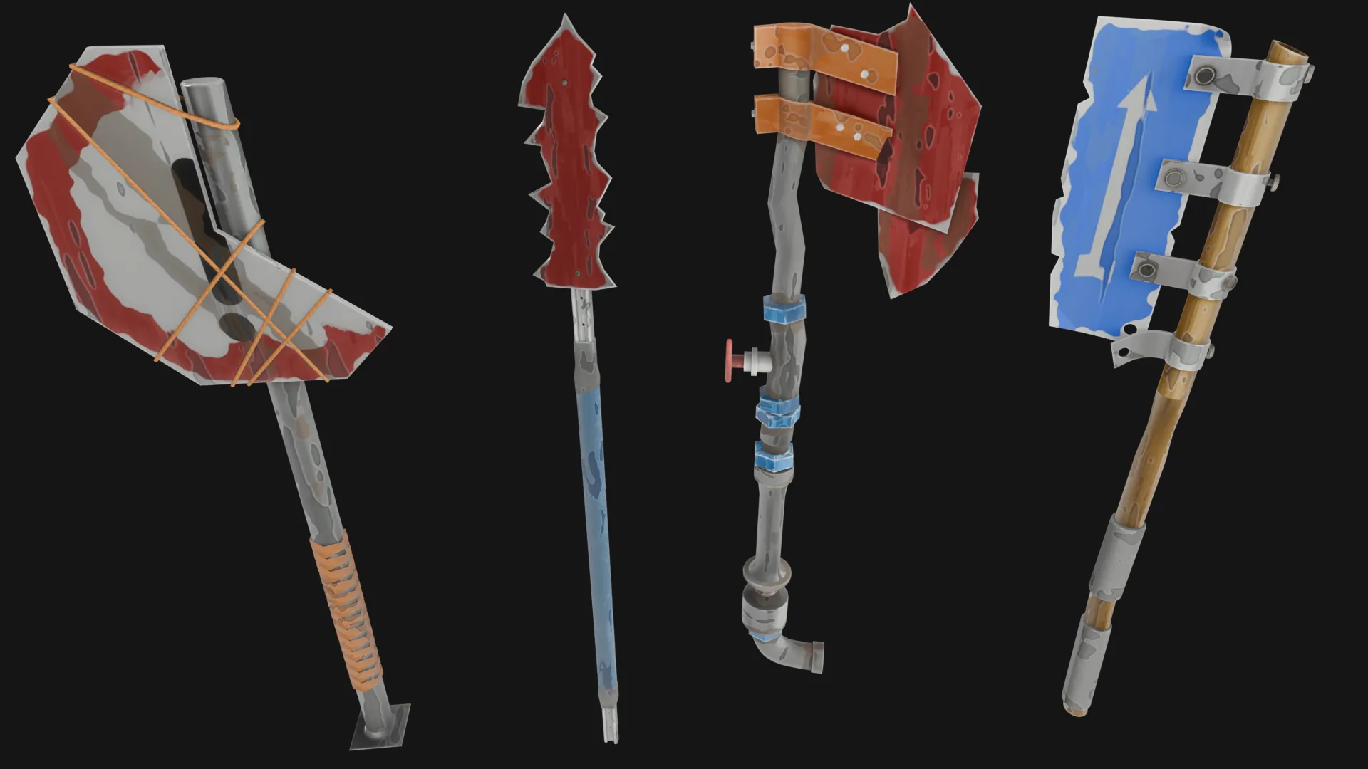 stylized assets pack 4