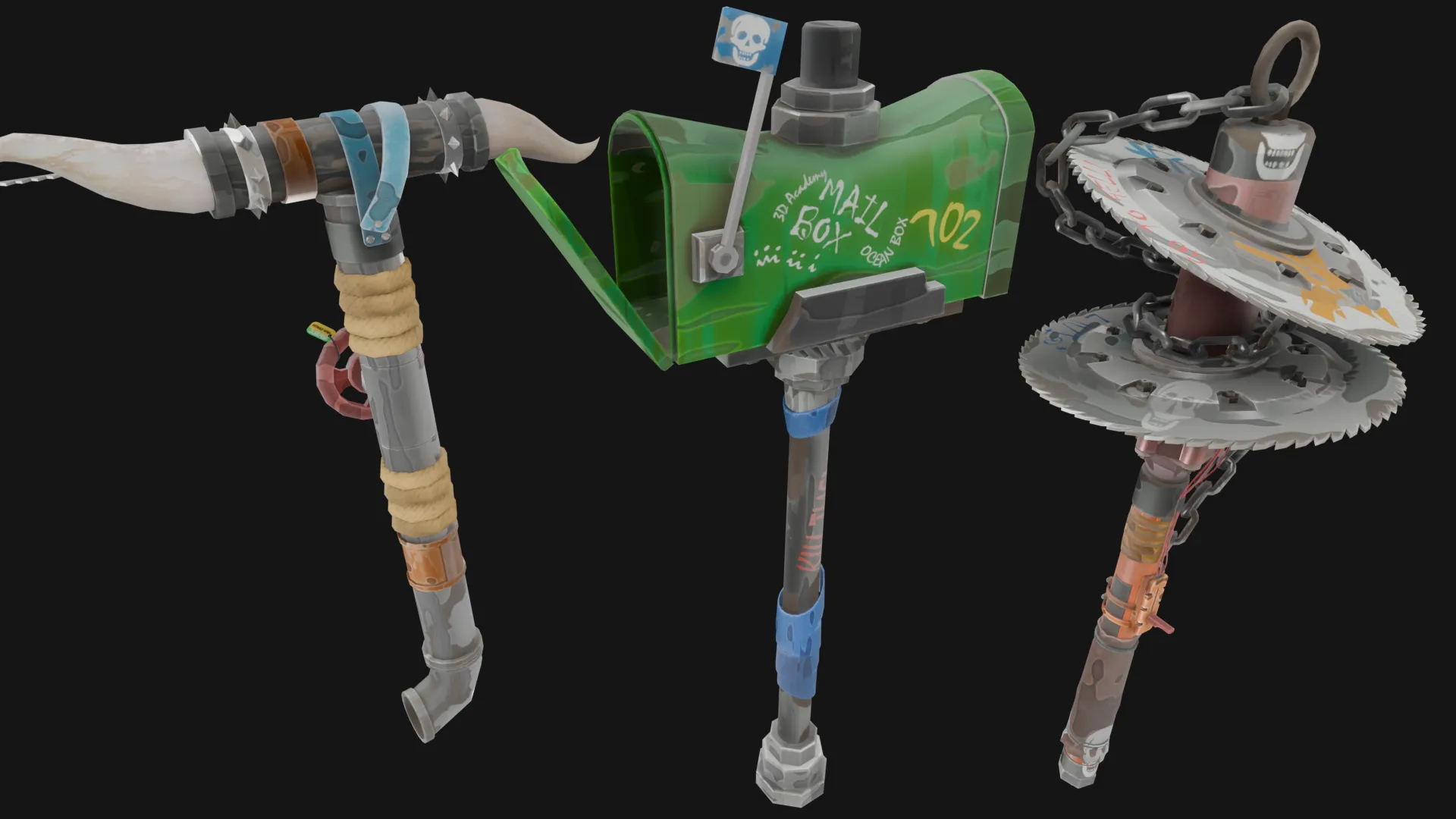 stylized assets pack 3