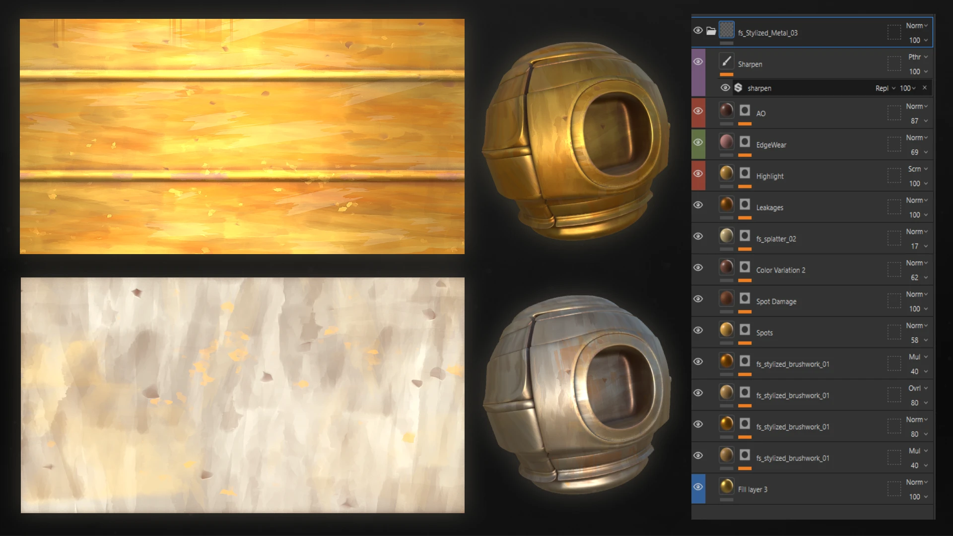 stylized smart material 3