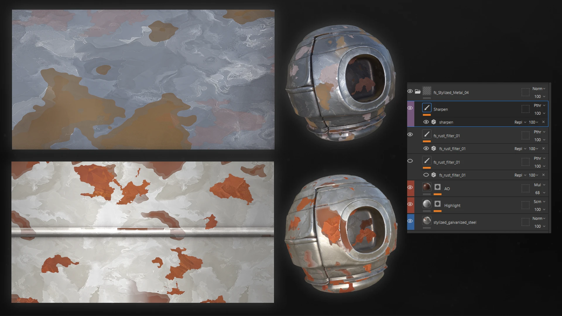 stylized smart material 3