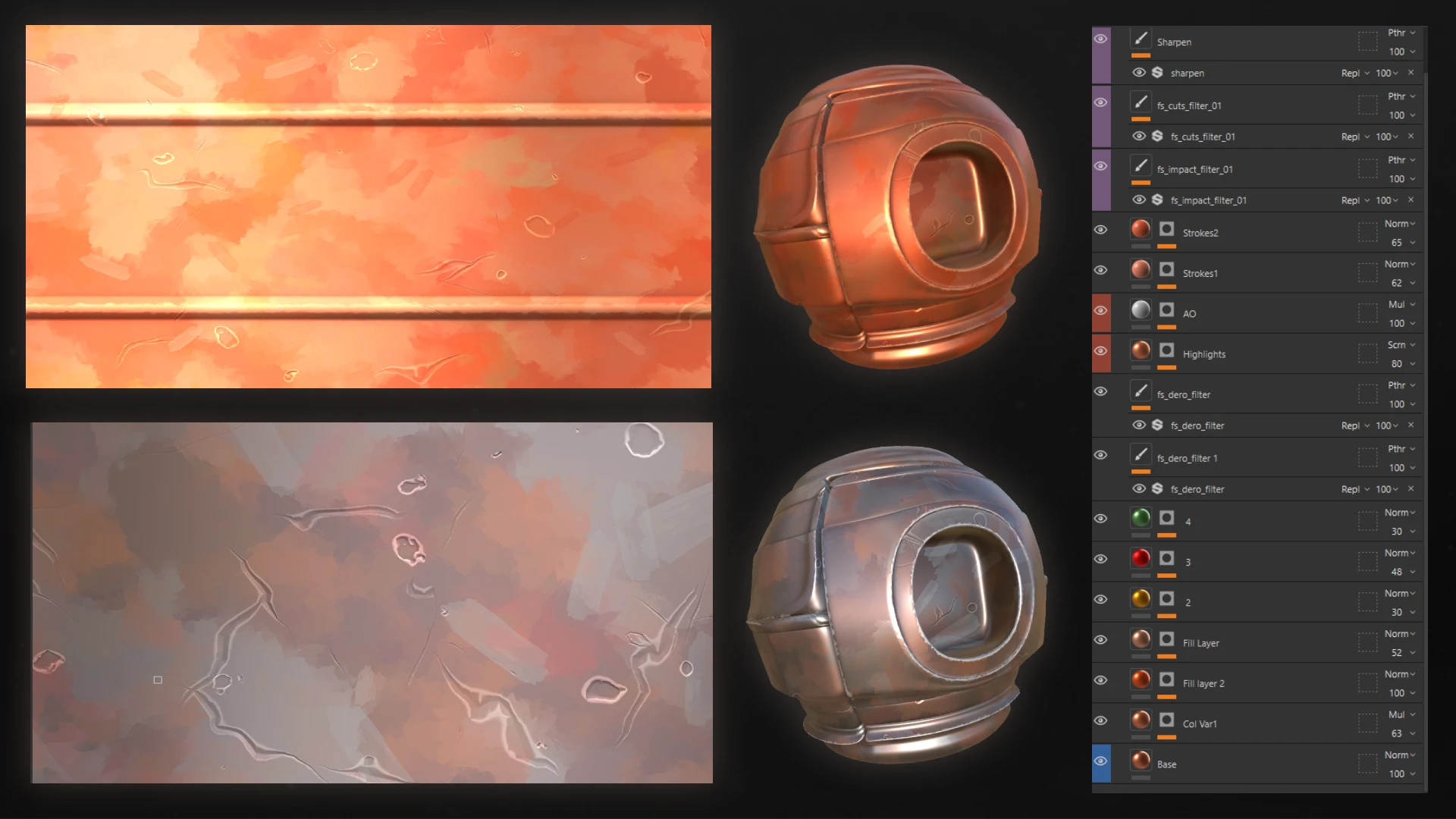 stylized smart material 3