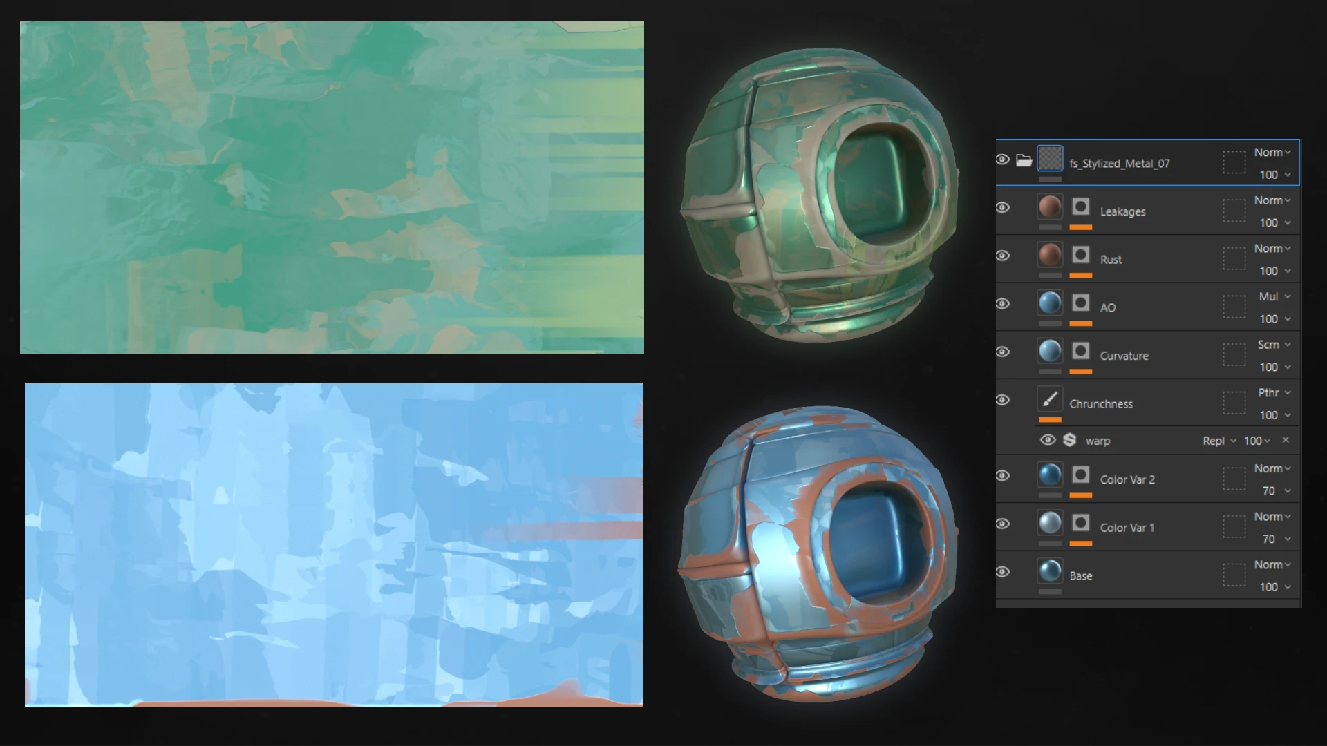 stylized smart material 3