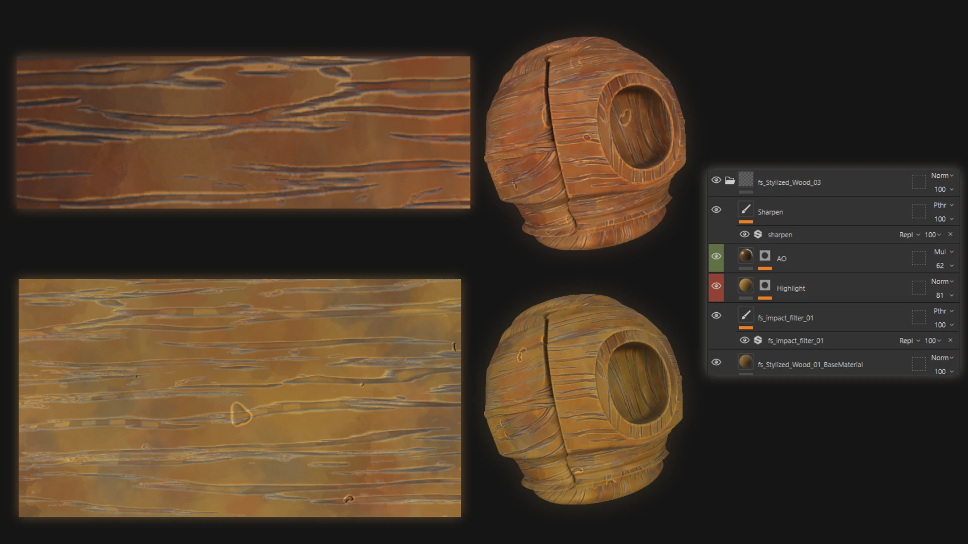 stylized smart material 3