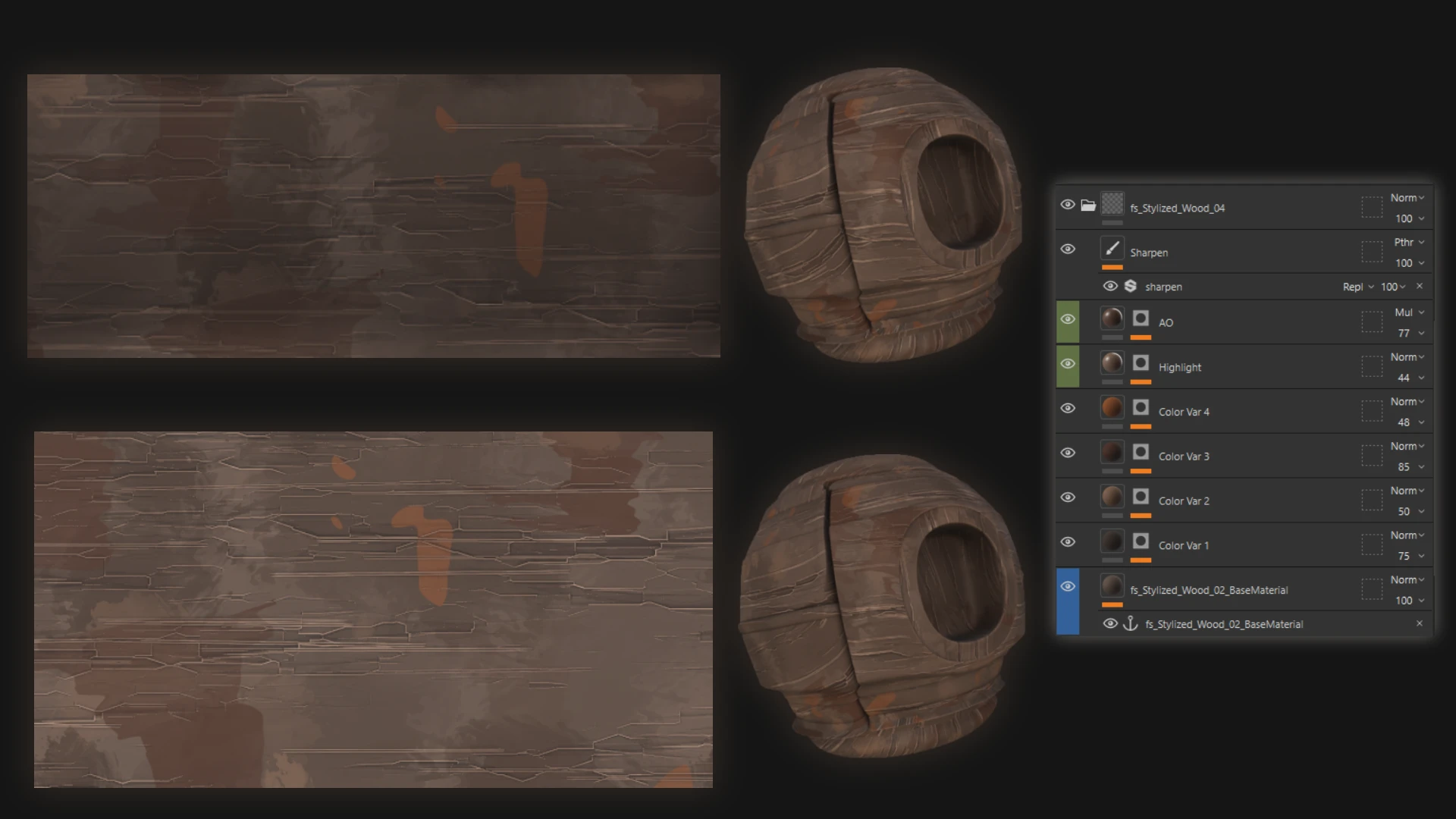 stylized smart material 3