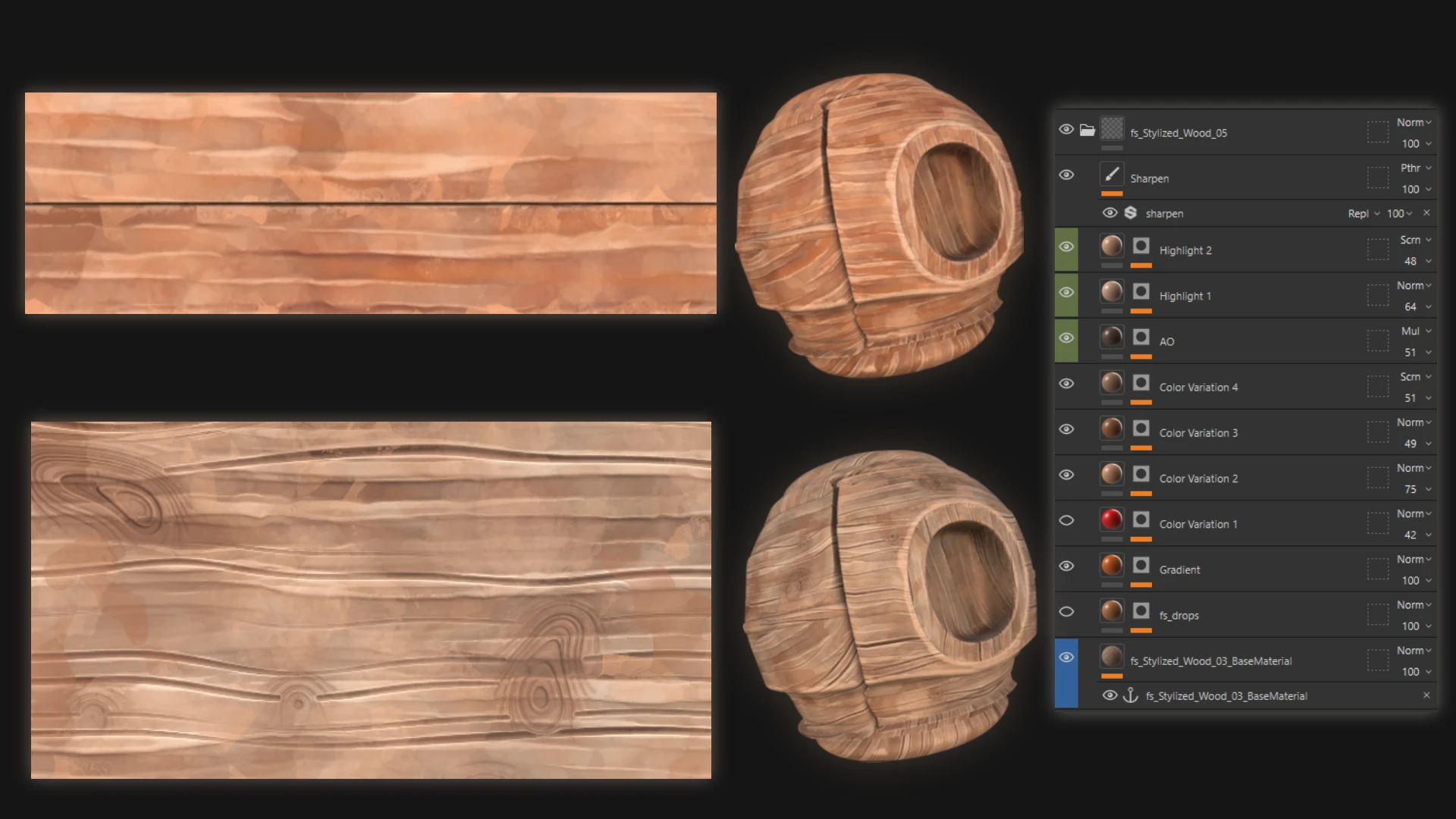 stylized smart material 3