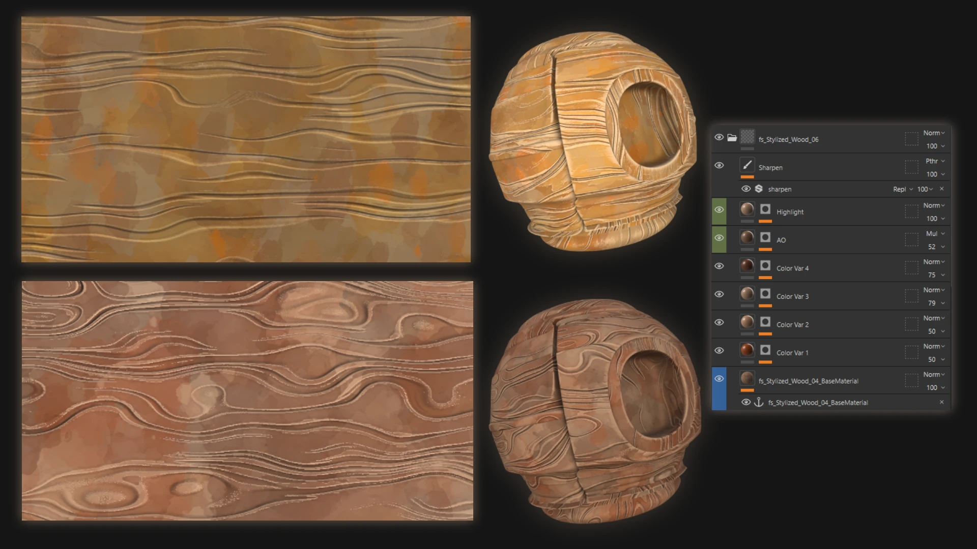 stylized smart material 3