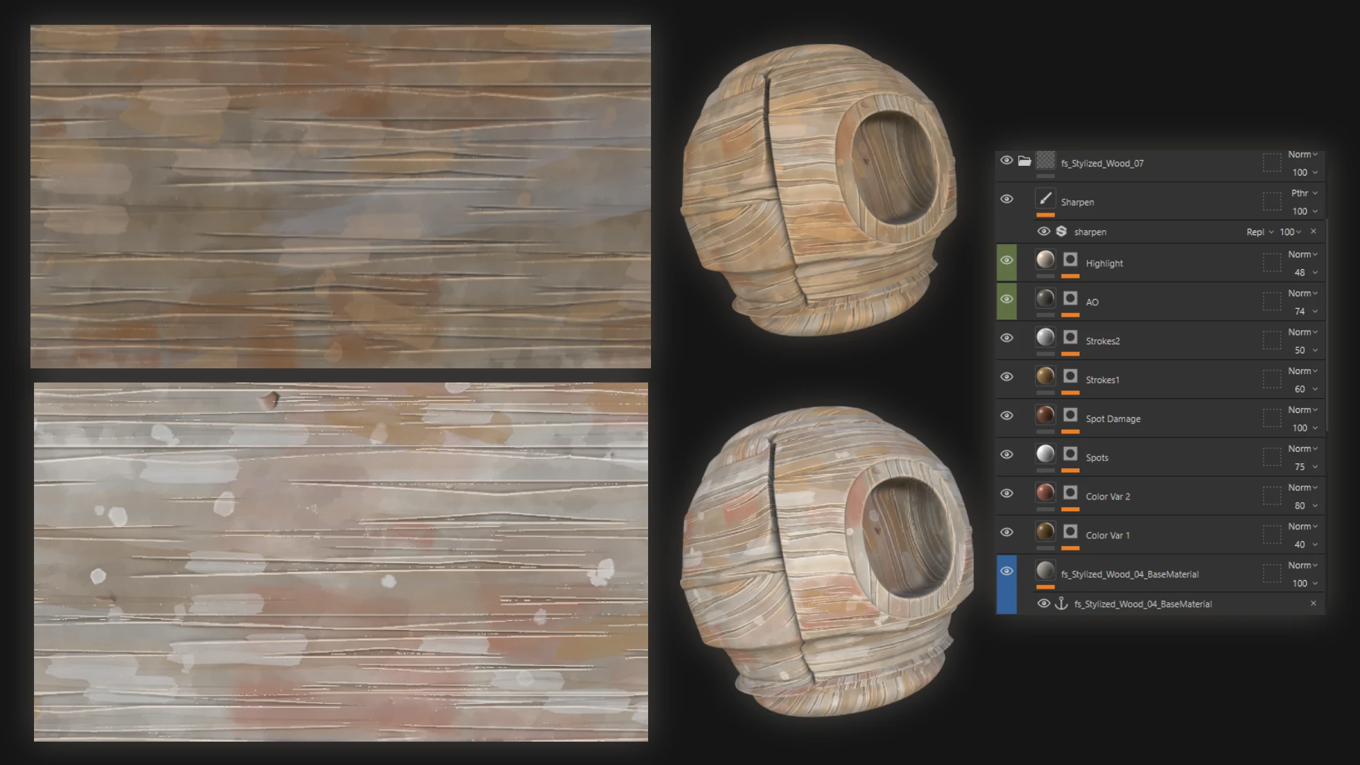 stylized smart material 3