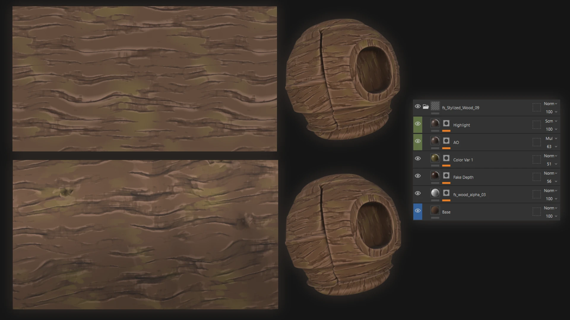 stylized smart material 3