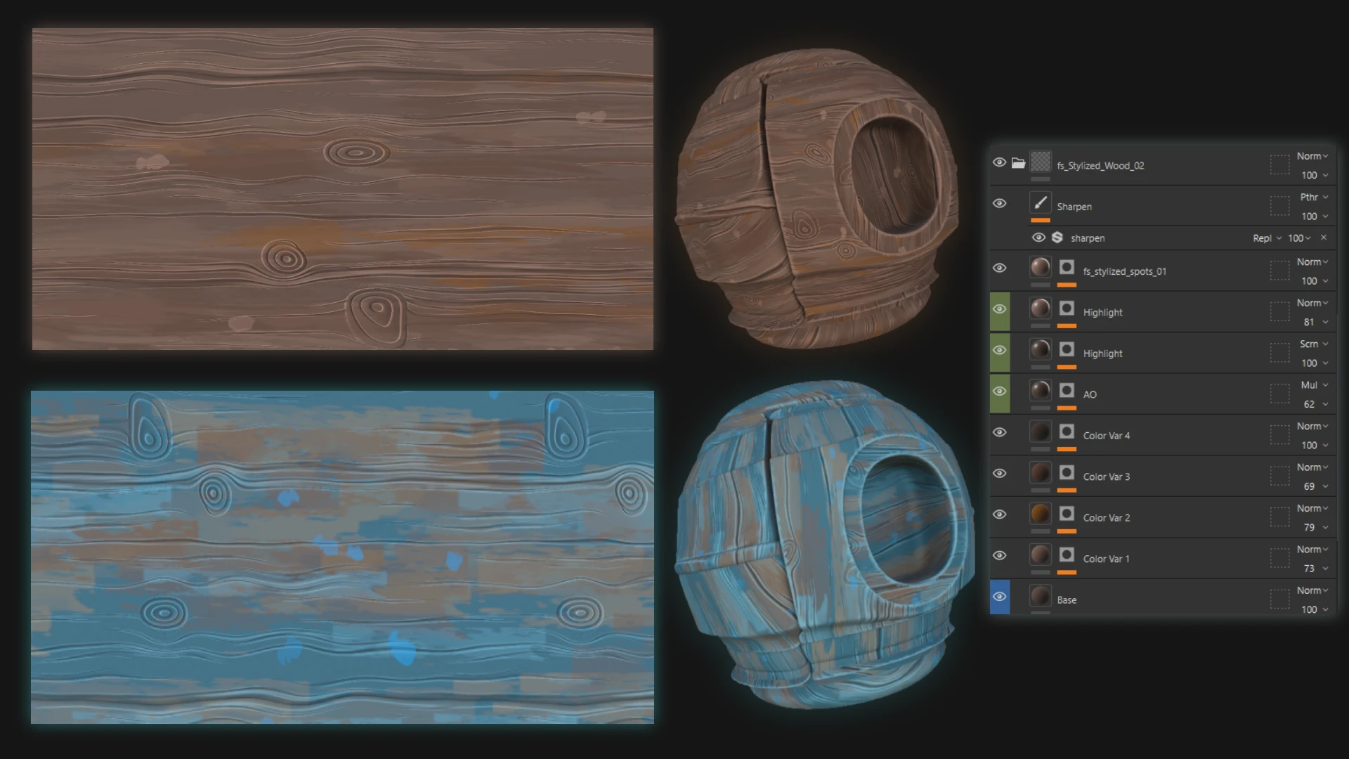 stylized smart material 3