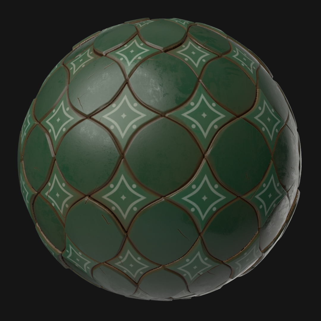 Floor_Tiles_26 (pavement, path, medieval, color, floral, tiles)